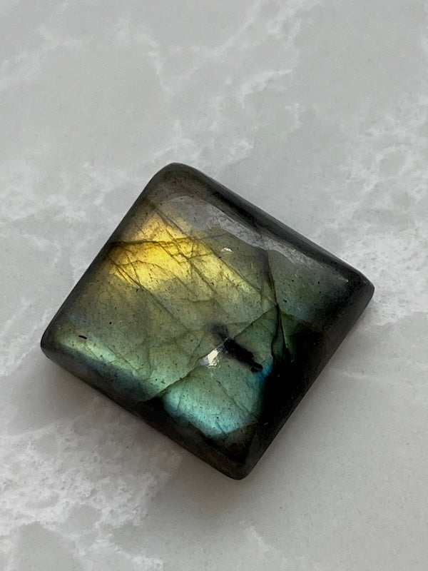Labradorite Cabochons - Green/Yellow/Oranges