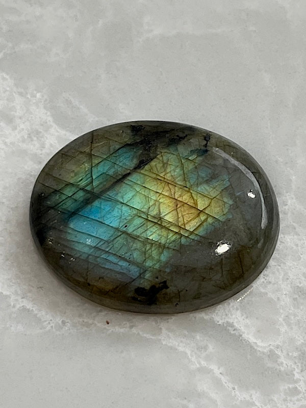 Labradorite Cabochons - Blue/Green/Yellows