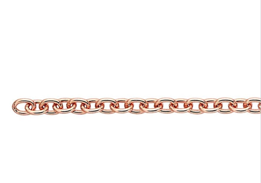 Chain Copper, 3.1mm oval link, 20 foot spool