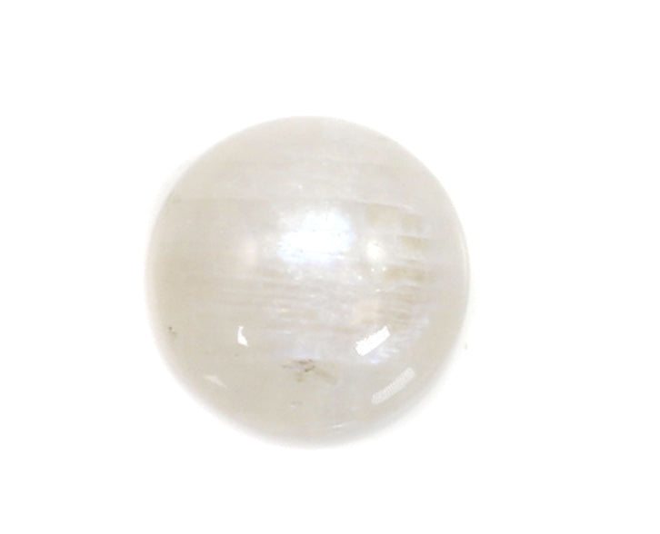 Moonstone Rainbow Cabochon Round 7mm, B and A quality