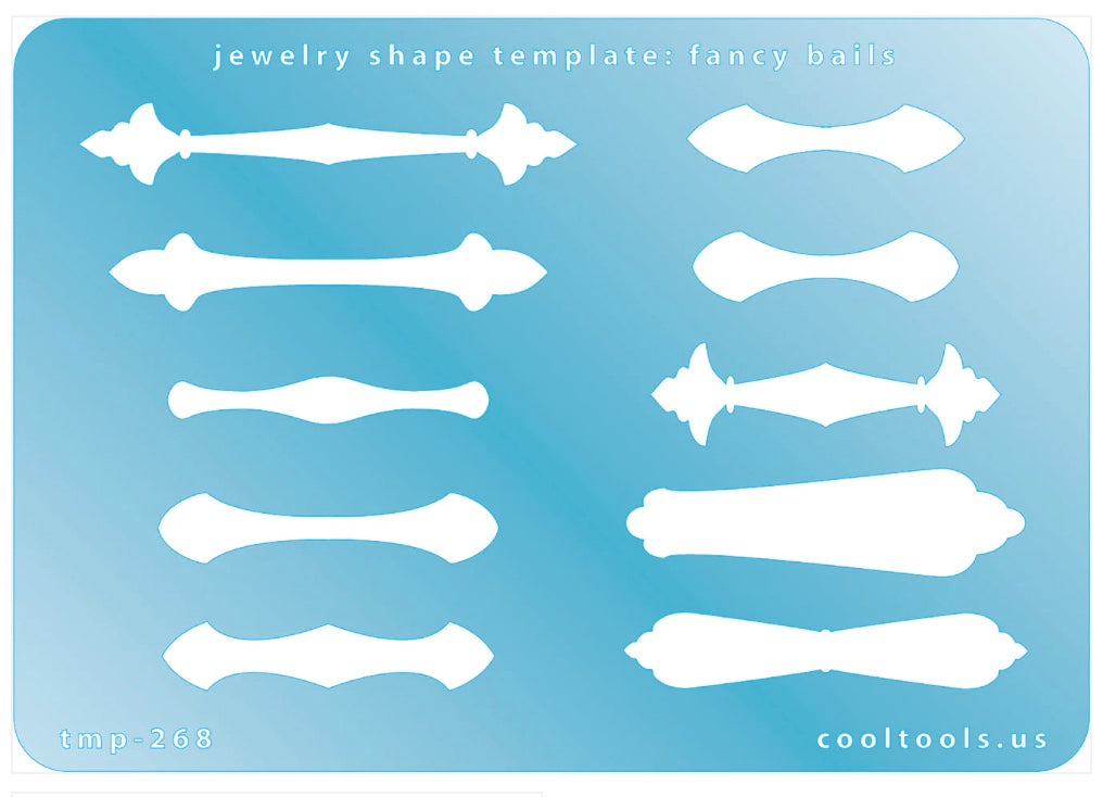 Jewelry Template, Fancy Bails