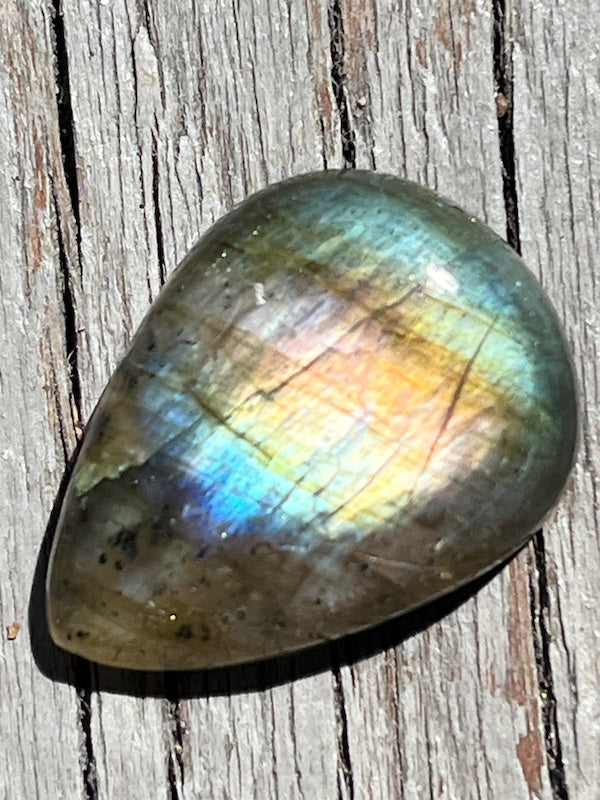 Labradorite Cabochons - Teardrops pt 3