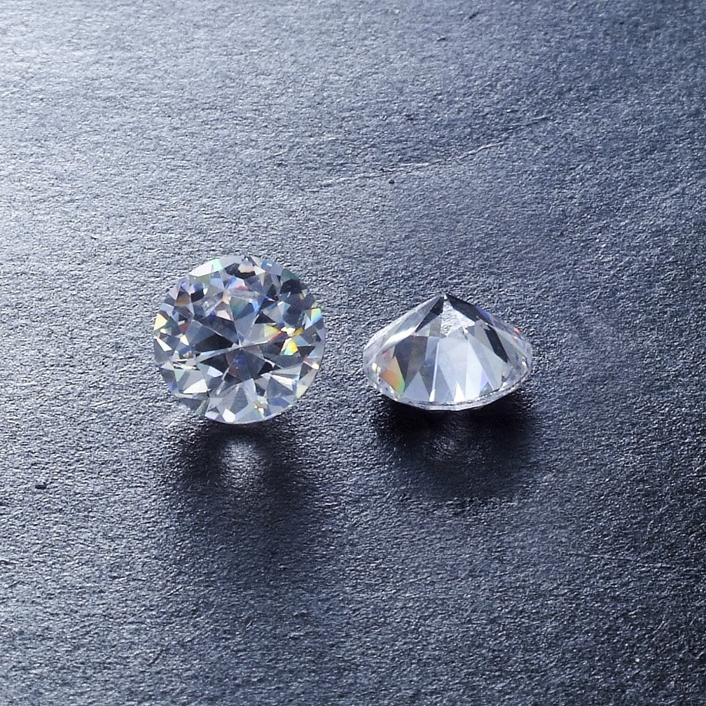 Cubic Zirconia White Round - Various Sizes