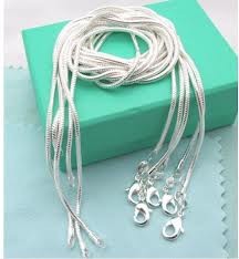 Silver Plated Snake Chain - Various Sizes