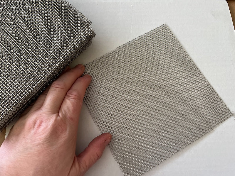 Stainless Steel Wire grate/Mesh, 3 different sizes sizes