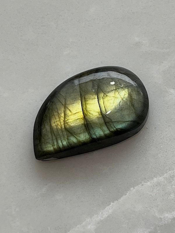 Labradorite Cabochons - Green/Yellow/Oranges