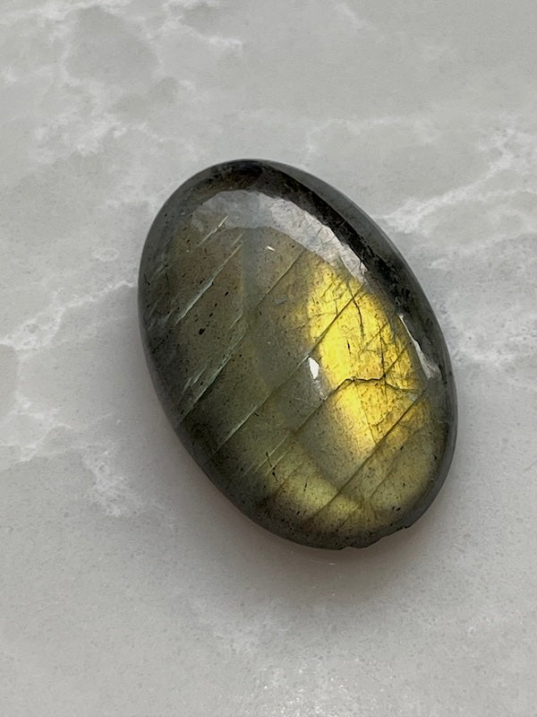 Labradorite Cabochons - Green/Yellow/Oranges