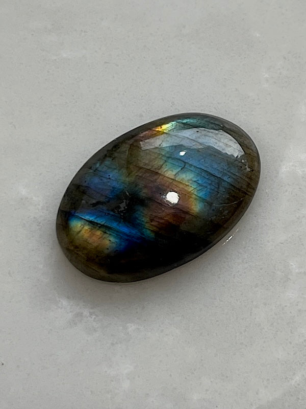 Labradorite Cabochons - Blue/Green/Yellows