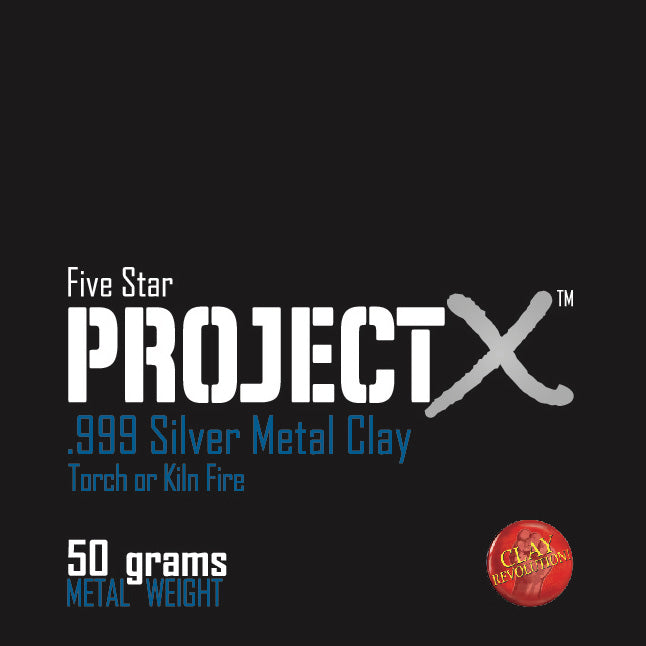 Project X, Five Star, 999 fine & fine flex silver metal clay