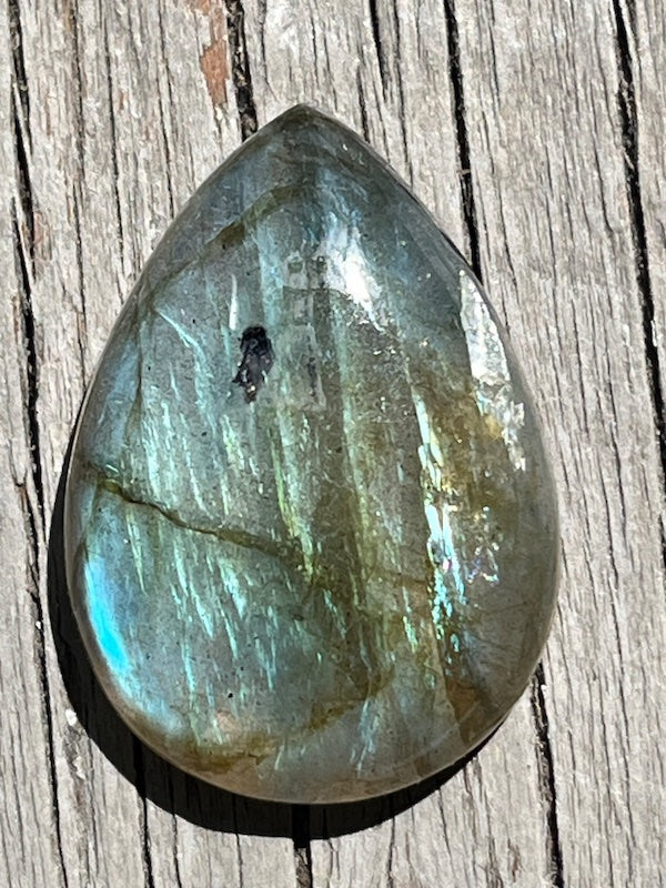 Labradorite Cabochons - Teardrops
