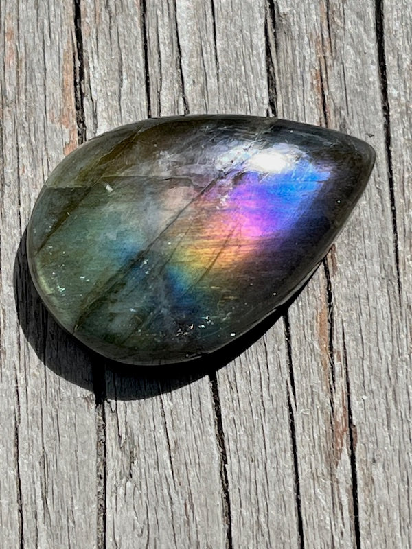 Labradorite Cabochons - Teardrops