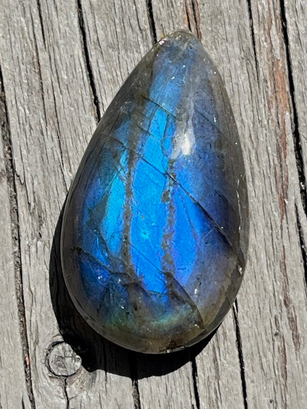 Labradorite Cabochons - Teardrops
