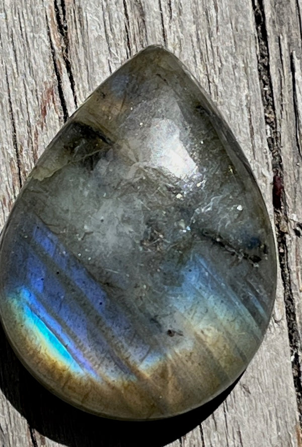 Labradorite Cabochons - Teardrops