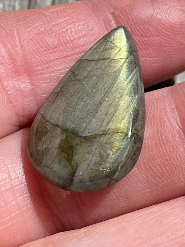 Labradorite Cabochons - Teardrops