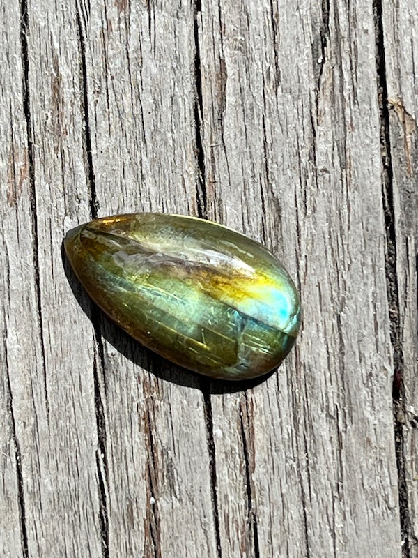 Labradorite Cabochons - Teardrops