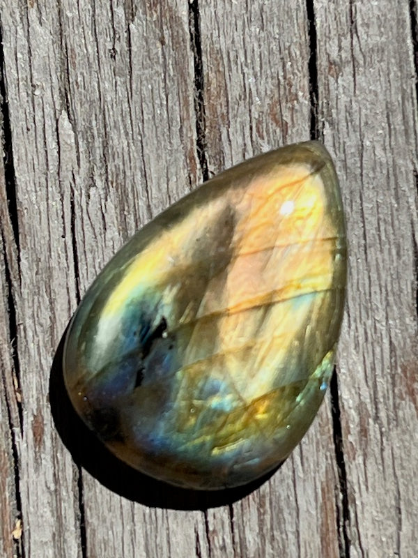 Labradorite Cabochons - Teardrops pt 3