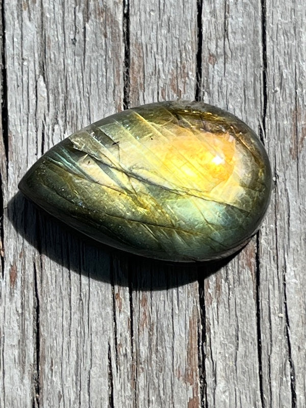 Labradorite Cabochons - Teardrops pt 3
