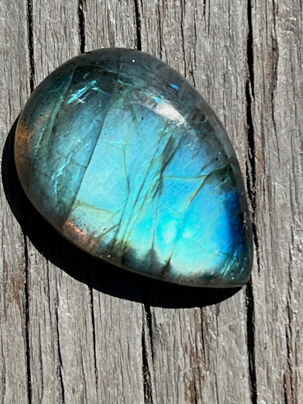 Labradorite Cabochons - Teardrops pt 3