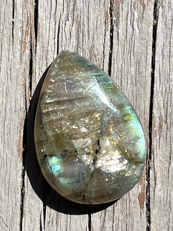 Labradorite Cabochons - Teardrops pt 3