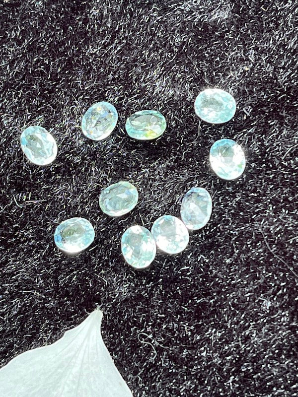 Aquamarine A+ Gem Oval 5x4mm (1pc)