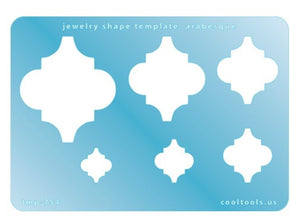 Jewelry Template Arabesque, 6 different sizes