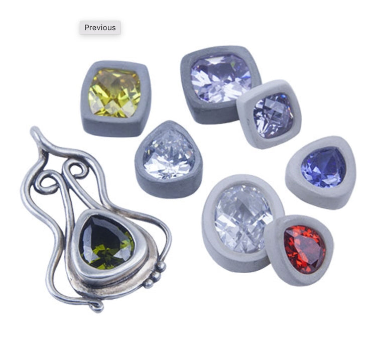 Bezel Template Round gemstone bezel creation, 14 and 16 mm stones