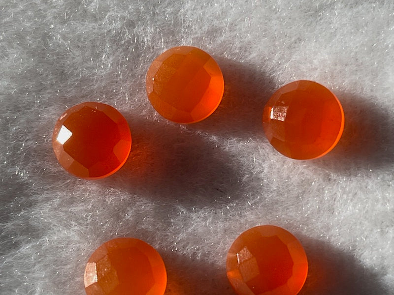 Cabochons, 10mm, Assorted Semi-Precious Gemstones