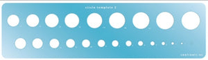 Template, Jewelry Circle, 23 circle shapes