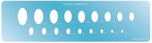 Template, Jewelry Ellipse, 18 shapes