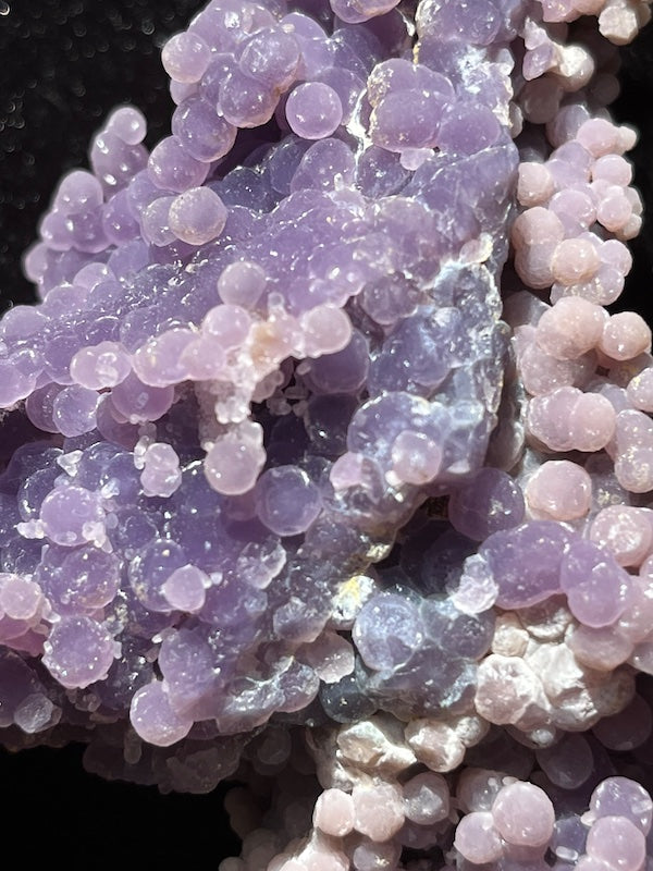 Close up of number 3 grape agate
