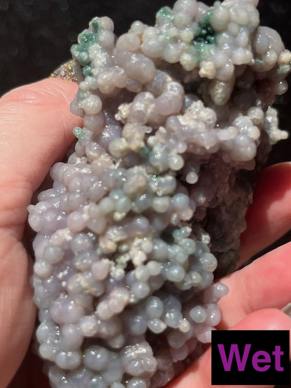 Grape Agate Crystal Cluster deals Freeform