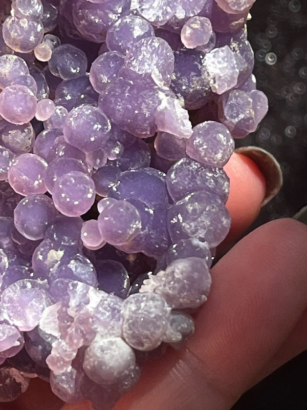 Grape Agate Crystal Cluster deals Freeform