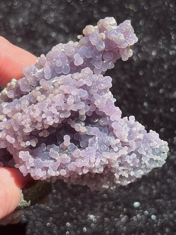 End view of our grape agate #7
