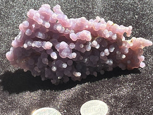 Very defined grapes on this grape agate cluster