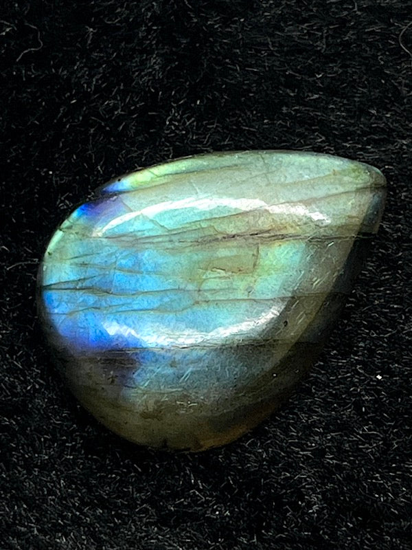 Labradorite Cabochons - Wide Teardrops