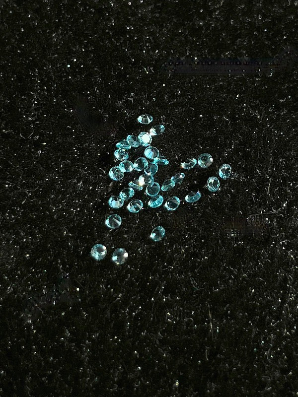 Nano Turquoise Blue Round - Various Sizes