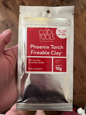 Torch or kiln fire Phoenix Clay 10 gram pack