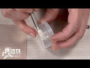 Mold - Round Dome Ring shaped Finishing Touches embellishment mold, 2, 3, & 4 mm