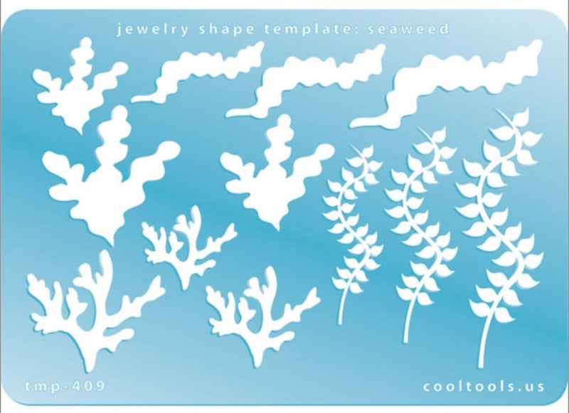 Template, Jewelry Seaweed, 6 styles