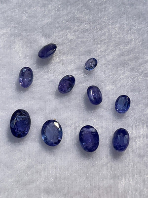 Tanzanite A+ Gem Oval stones