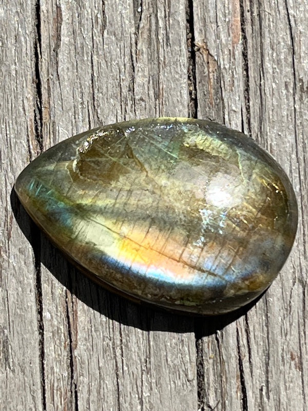 Labradorite Cabochons - Teardrops