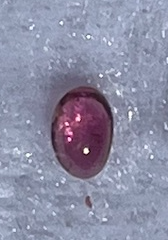 Tourmaline cabochon stones, Pink & Blue, 4x6 mm. Price is for one. A quality