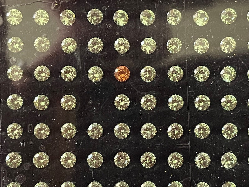 yag green similated garnets