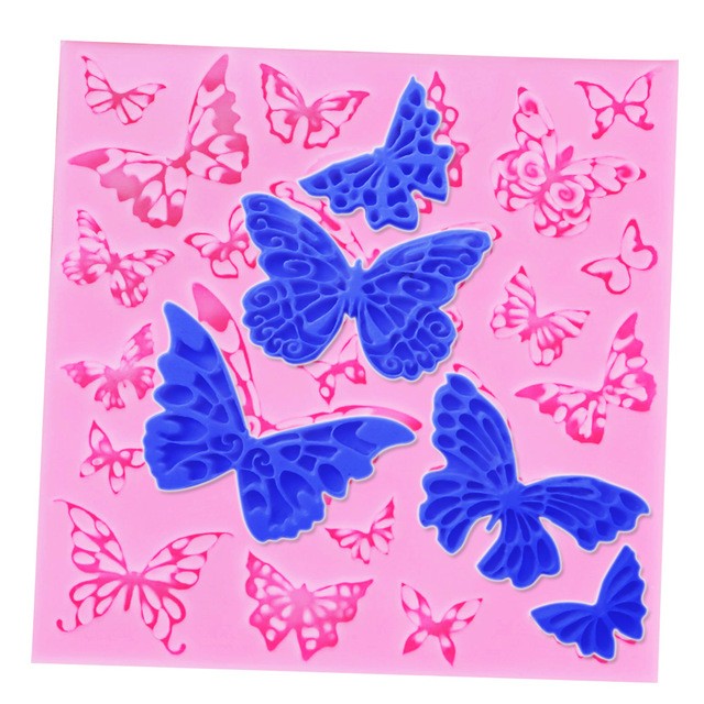 Mold - Butterfly Low Relief Mold 20+ Styles