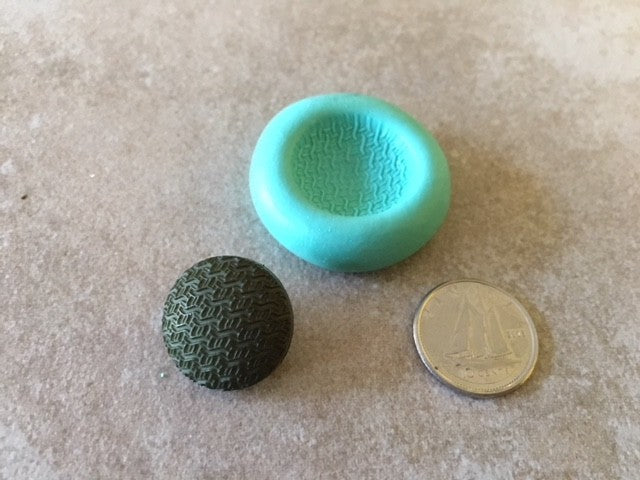 Mold - Rhombus Deep Weave Button Mold