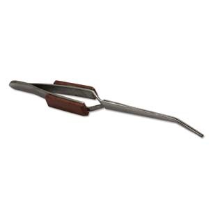Interlocking Tweezers Curved End Fibre Grip, 6 1/2 inch