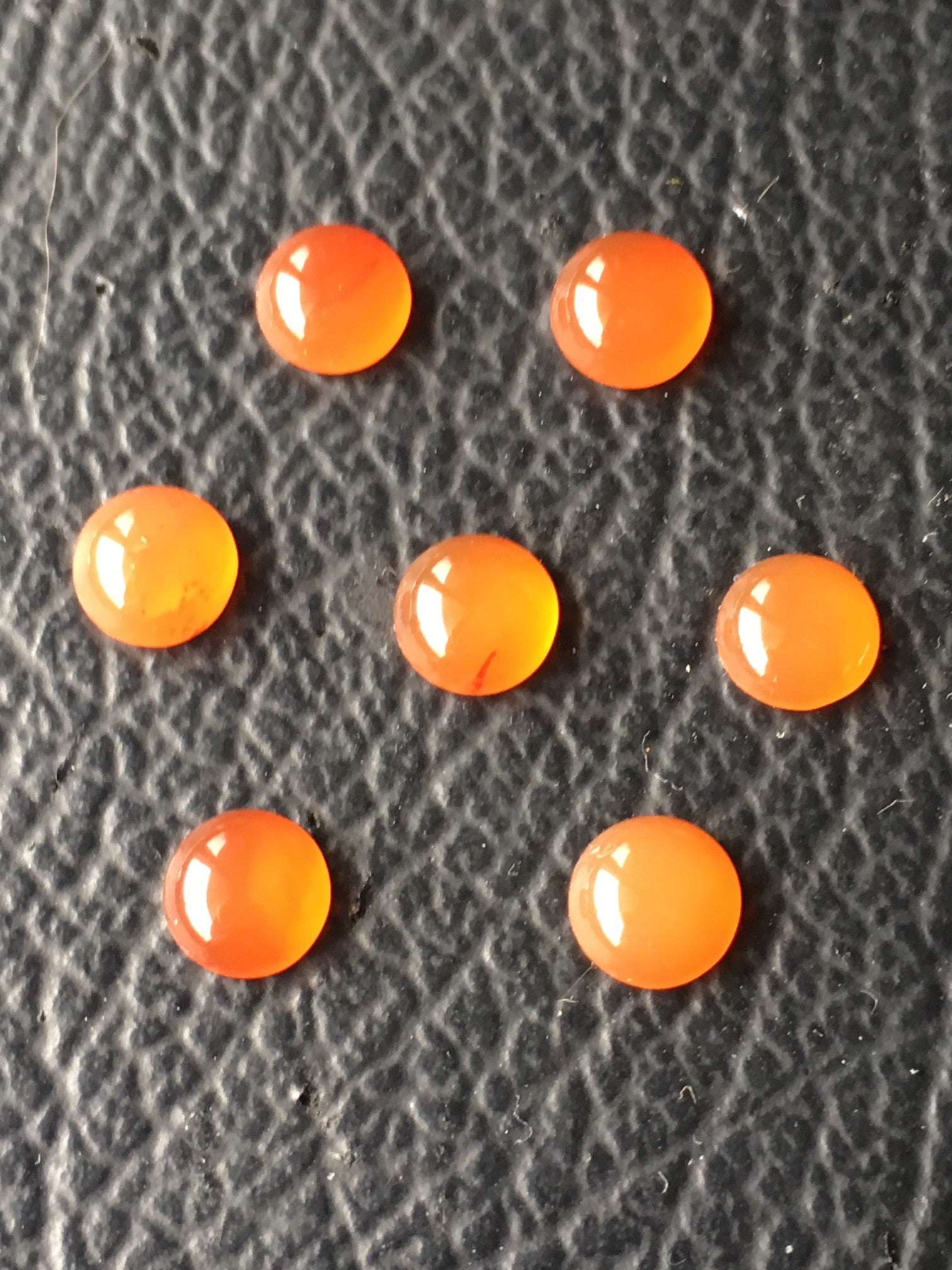 Carnelian Cabochon Round - Various Sizes