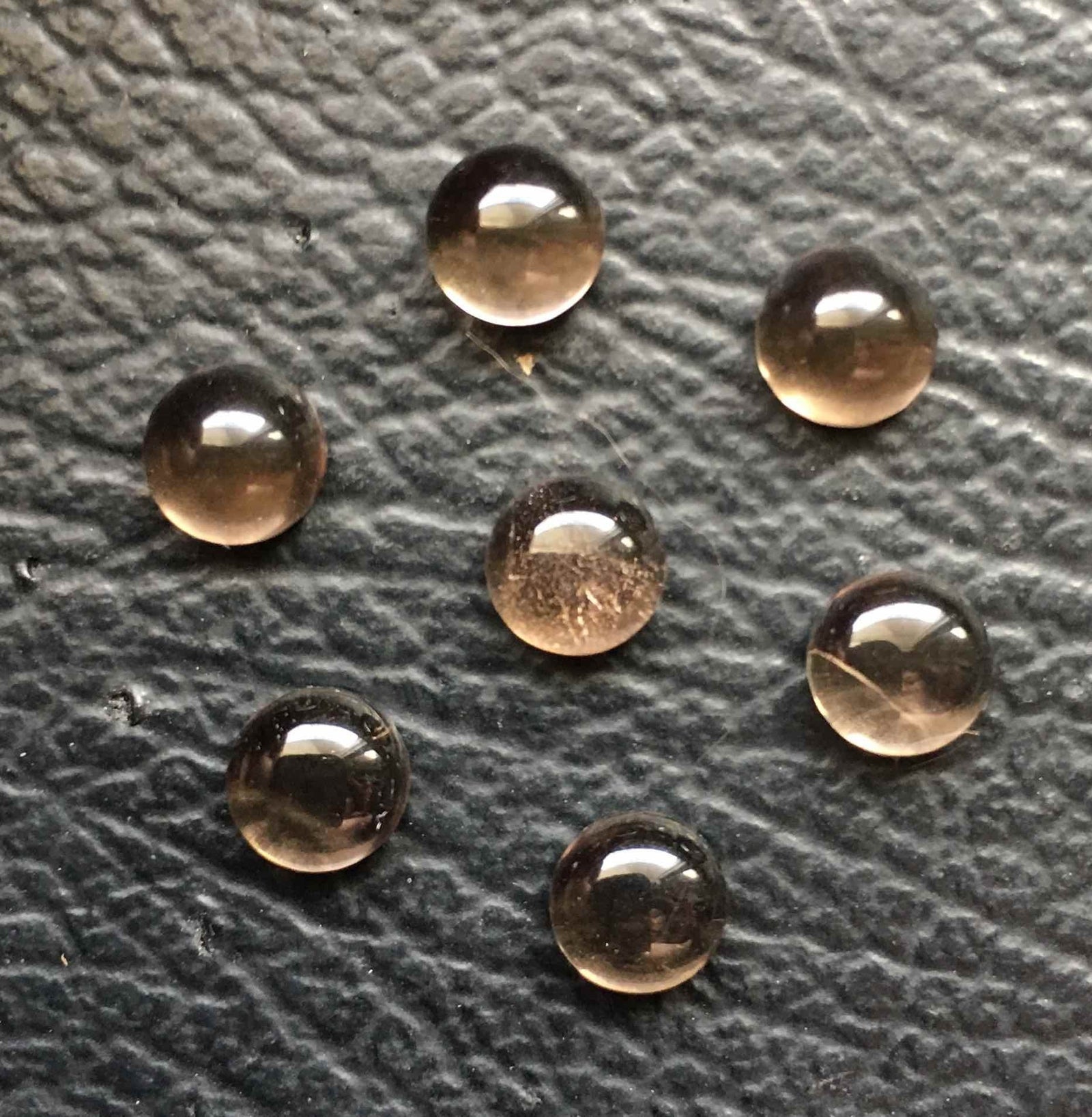 Smoky Quartz Cabochons & Checkerboard cut - Various Sizes