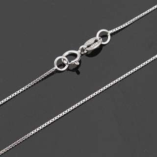 Box Chain Sterling Silver 1mm 16"