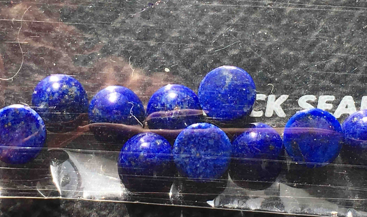 Lapis Lazuli Cabochon Round 4mm (1pc)